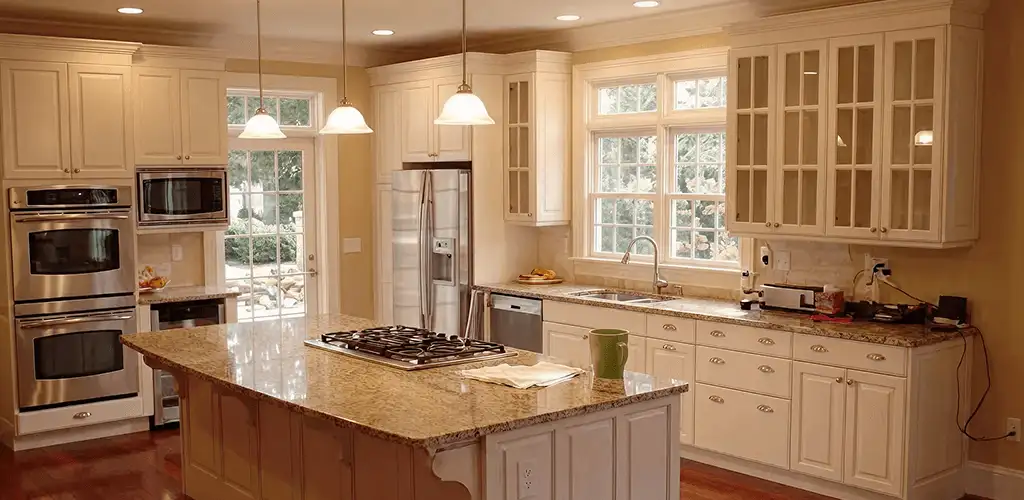 Custom cabinet door installation and kitchen upgrade in Tampa, FL