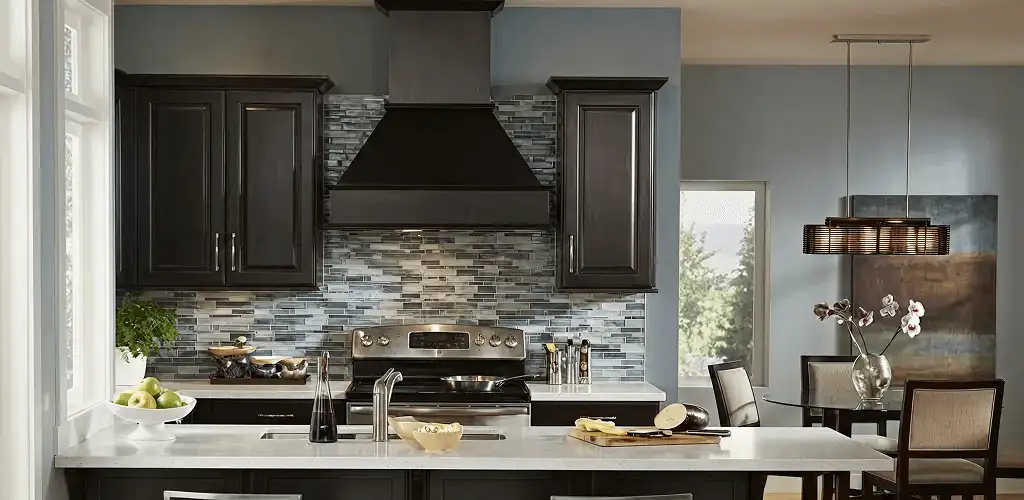 Kitchen cabinet painting and refinishing in a modern kitchen in Tampa, FL