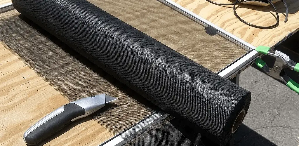 Window screen replacement materials and tools for screen repair in Tampa, FL